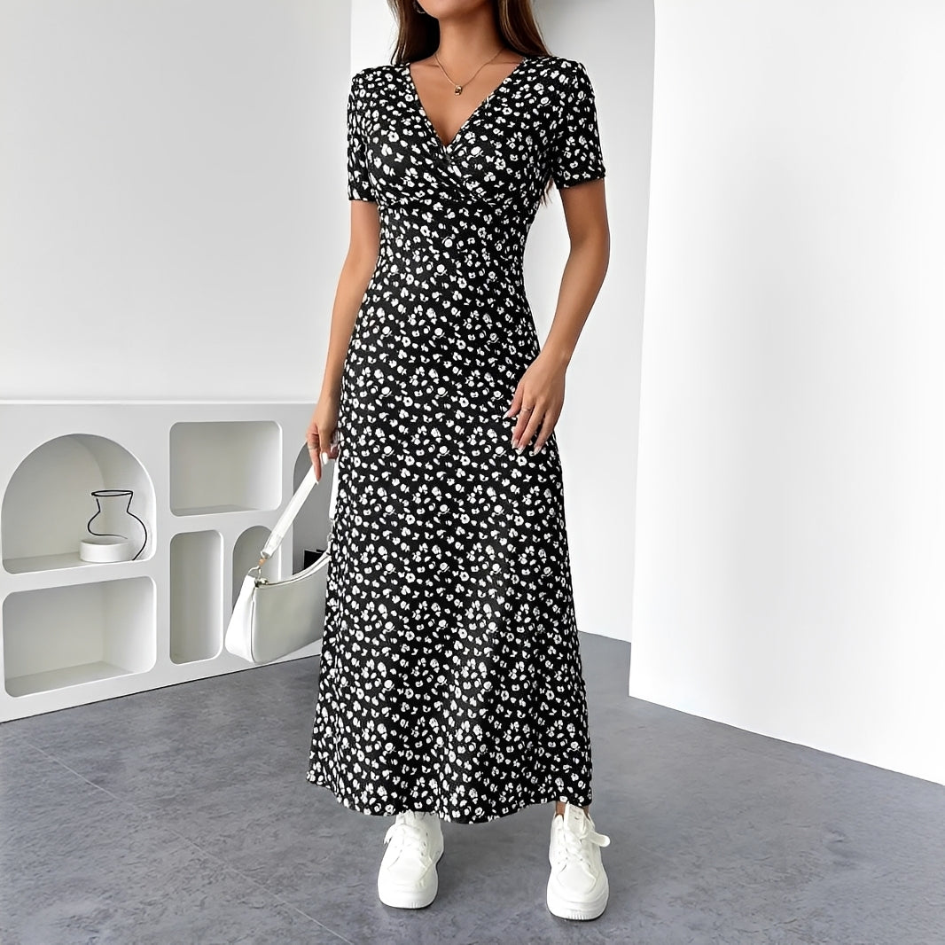 Reggie - Trendy Floral Long Dress