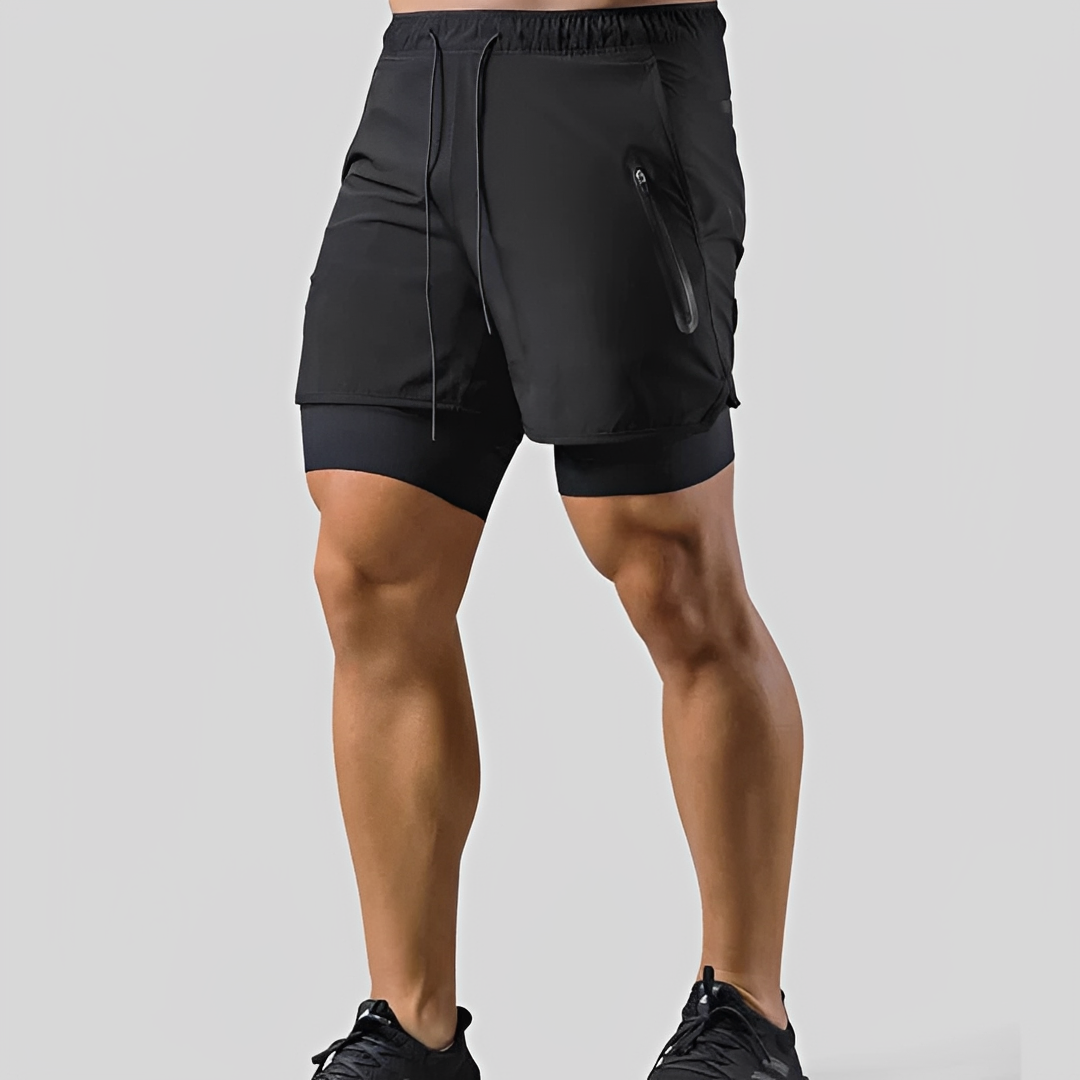 Steven - Men's Shorts - Sport Double Layer