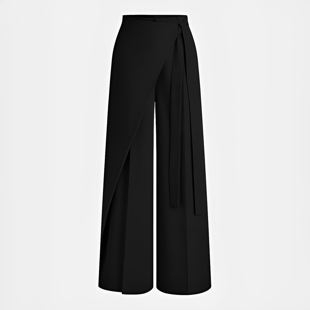 Leilani - Asymmetrical wide-leg trousers