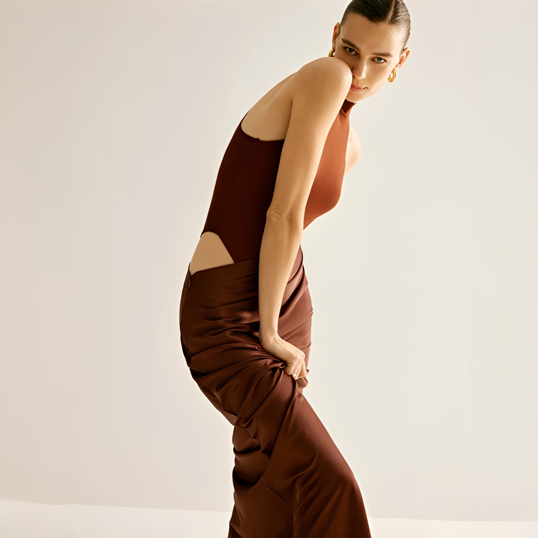 Shyanne - Fashionable Slim Maxi Dress