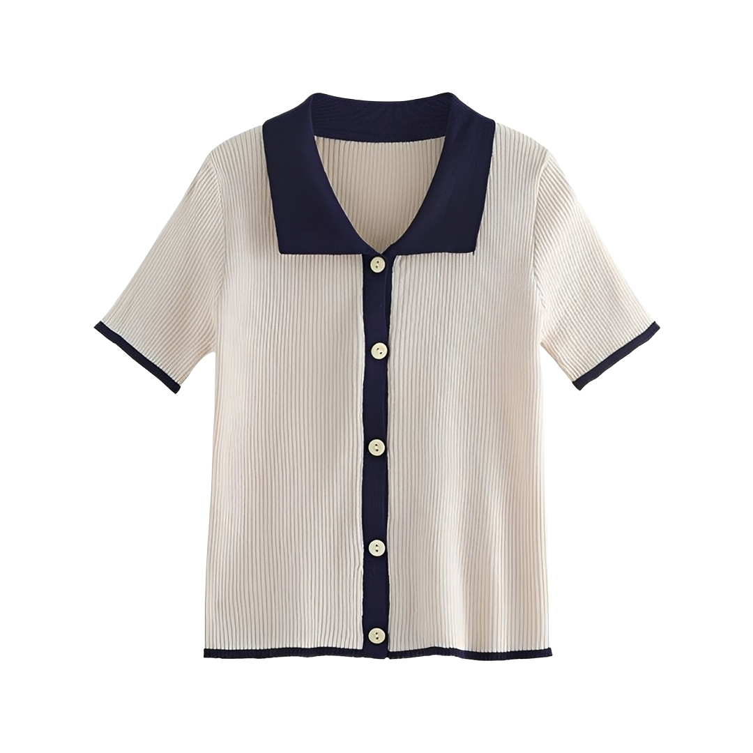 Analiza - Easygoing Collar Top