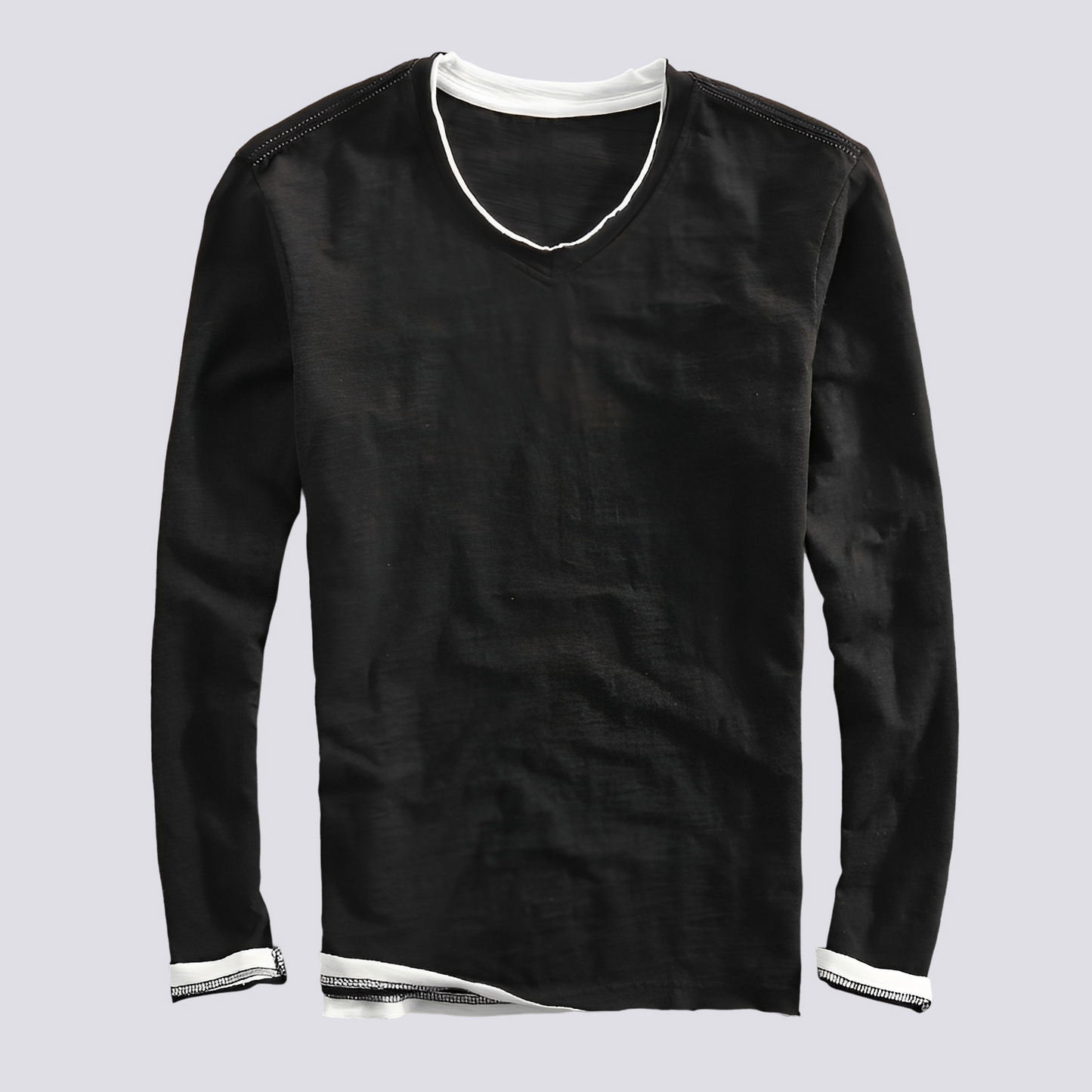 Jack - Stylish Long-sleeved Distressed Shirt