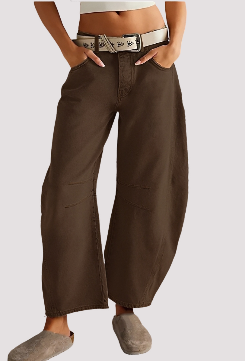 Kendra - Fashionable Wide Leg Trousers