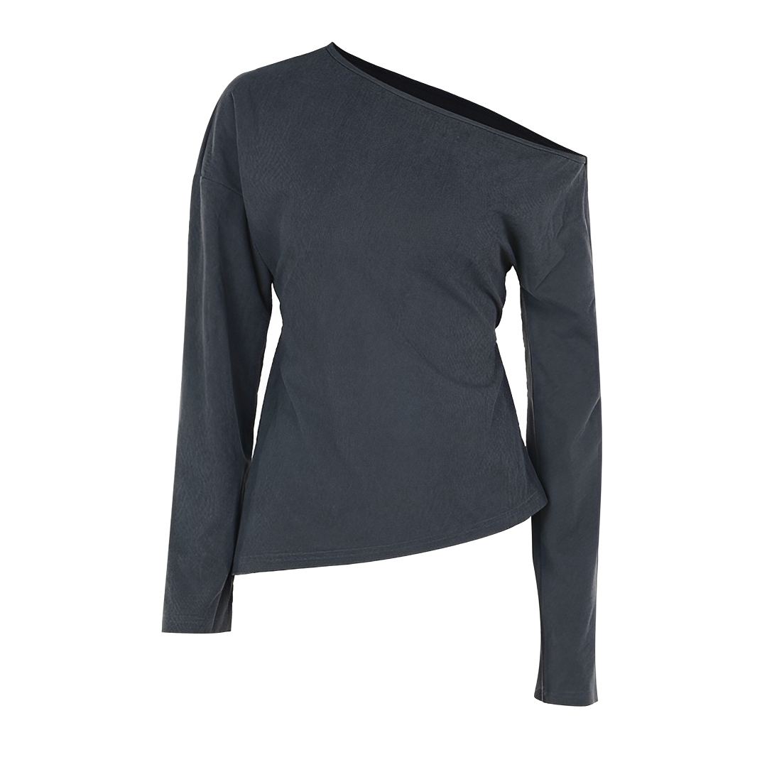 Gellie - Stylish Asymmetrical Top