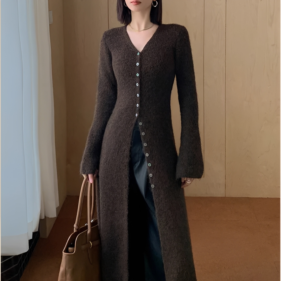 Zoey - Chic V-neck Dress