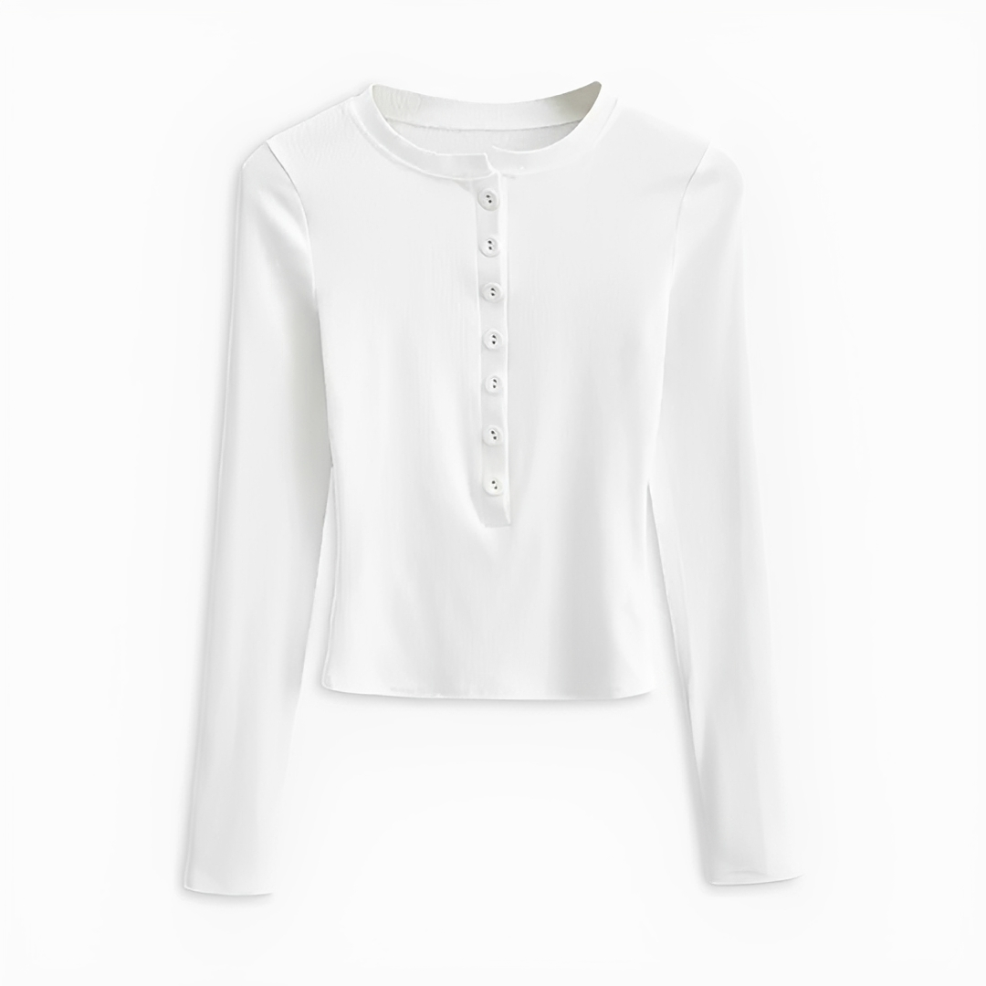 Lorina - Chic long-sleeve shirt