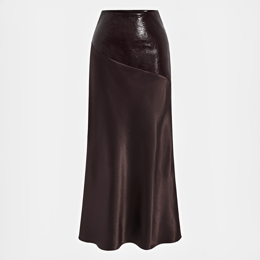 Viviana - Elegant Glossy Skirt