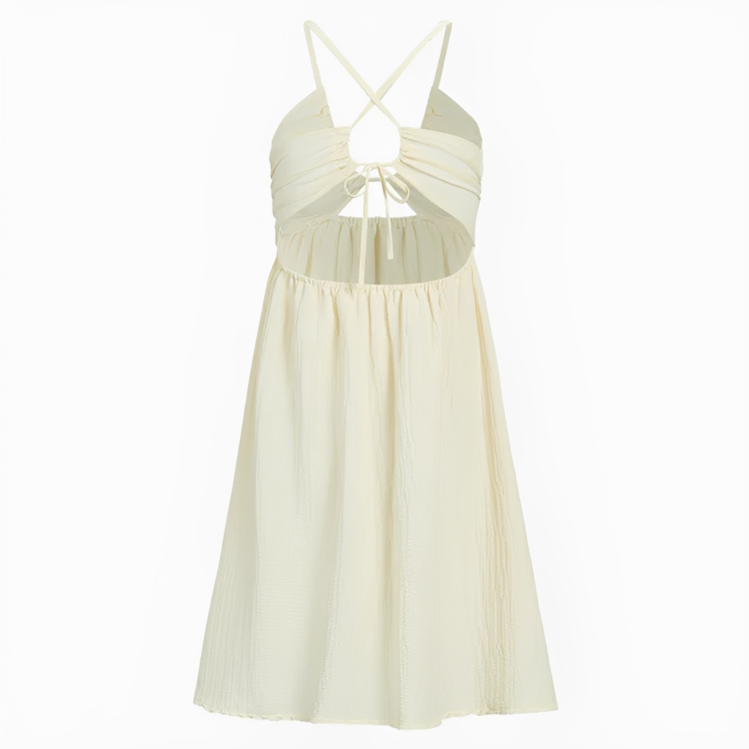 Edna - Chic Halter Midi Dress