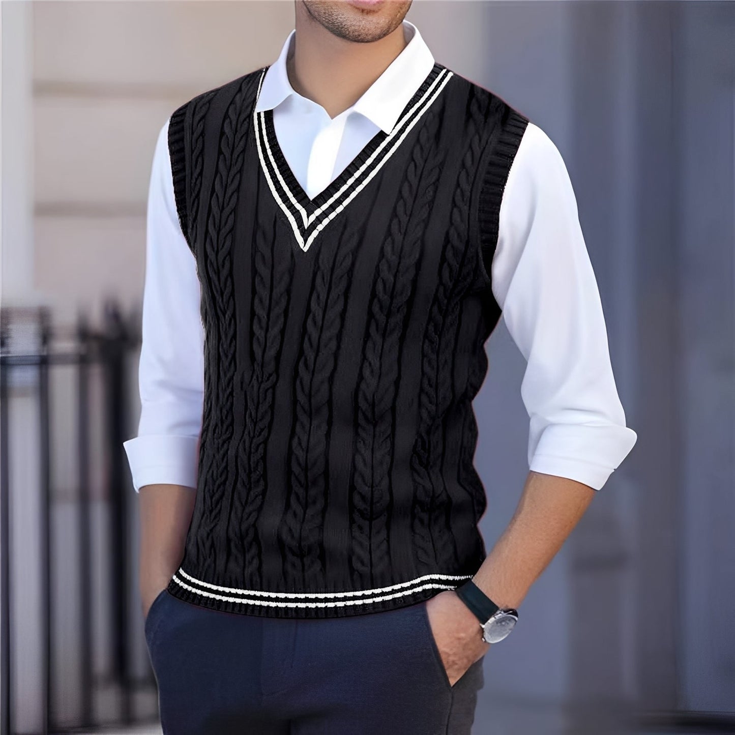 Bobbie - Trendy V-neck Vest
