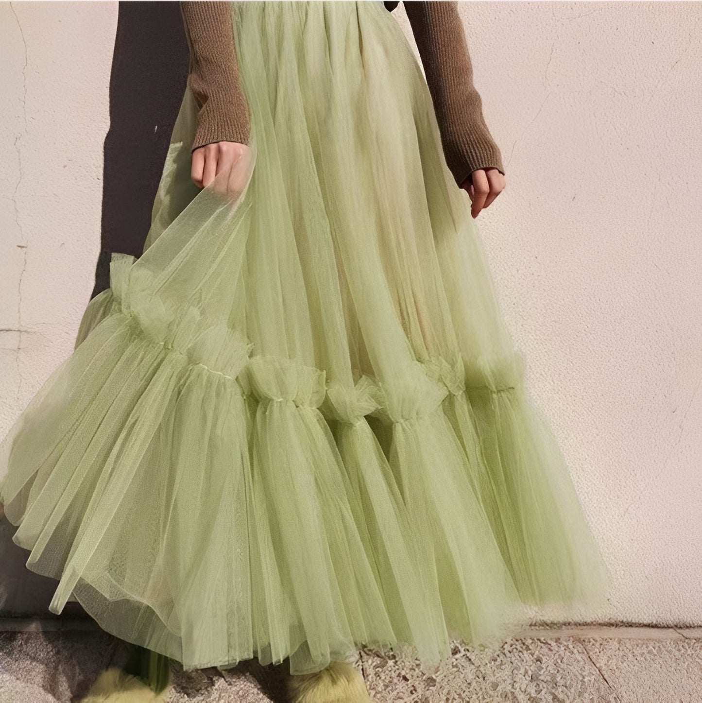 Madeline - Women’s Stylish Ruffle Skirt