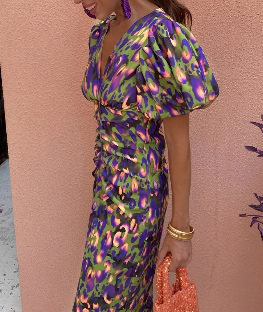 Kylie - Trendy Floral Dress