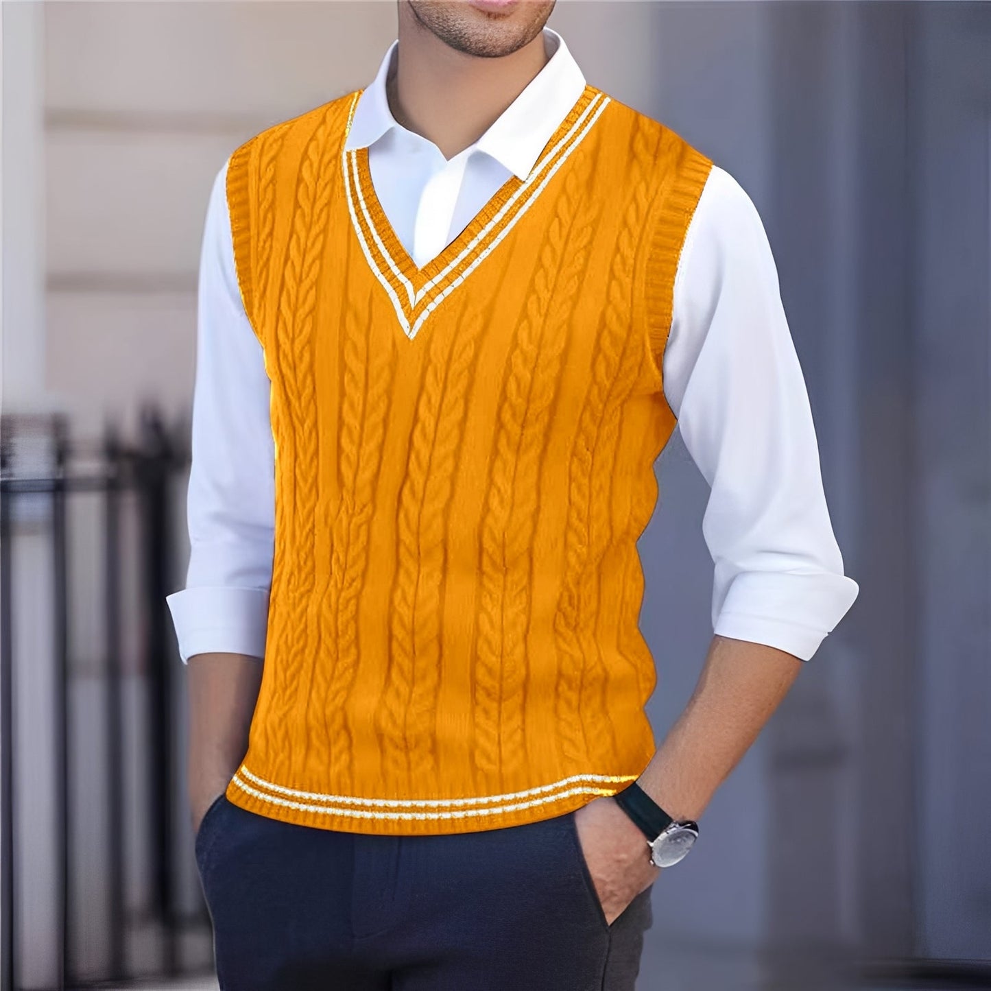 Bobbie - Trendy V-neck Vest