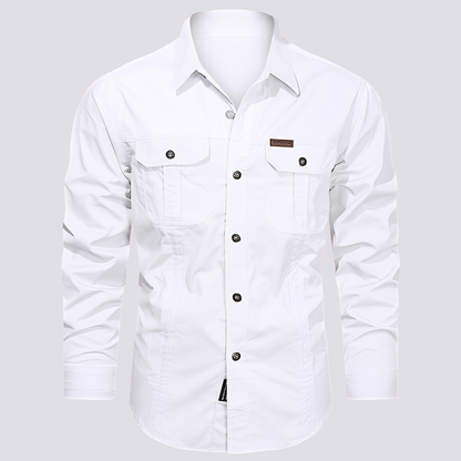 Franklin - Casual Long-sleeved Shirt