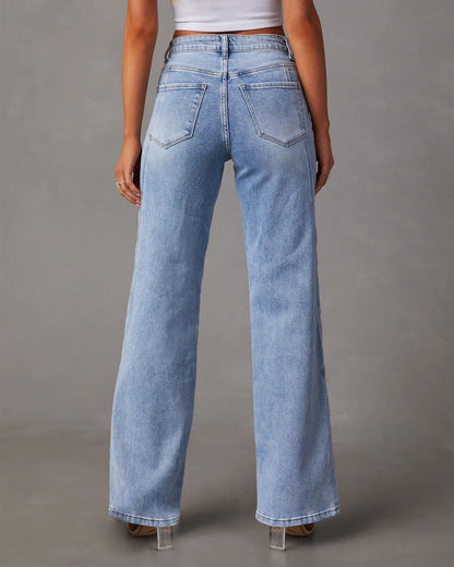 Rhian - Trendy Wide-Leg Pants