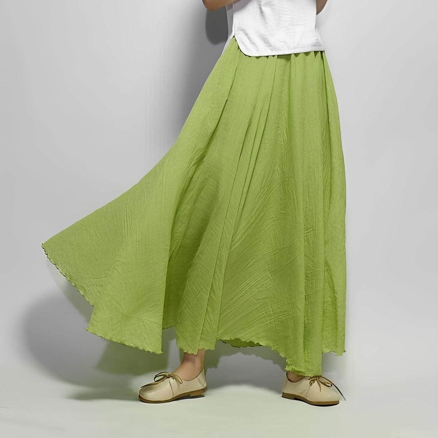 Alina - Bohemian Style Long Skirt