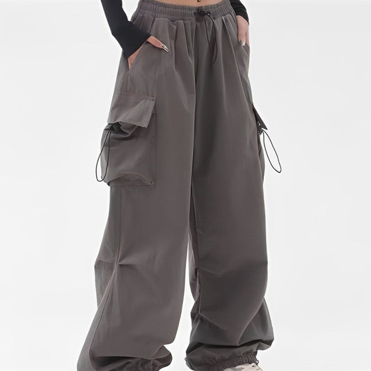 Leonie - Wide-leg Cargo Pants