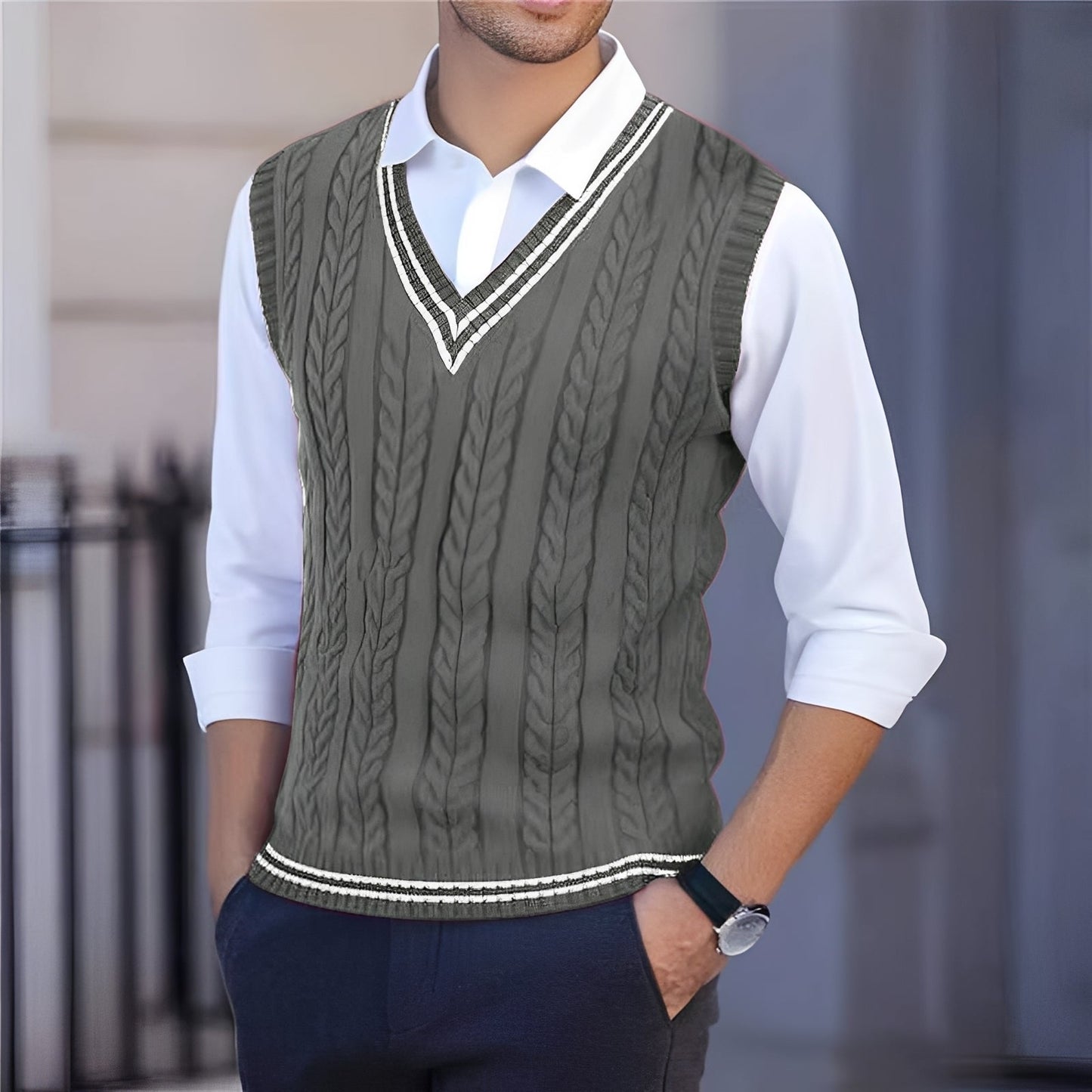 Bobbie - Trendy V-neck Vest