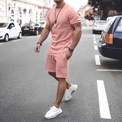 Stevie - Men's Casual Two-piece Outfit