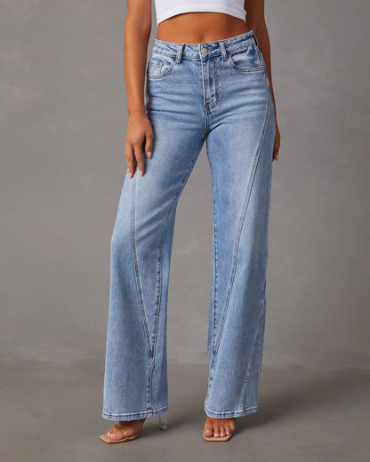 Rhian - Trendy Wide-Leg Pants