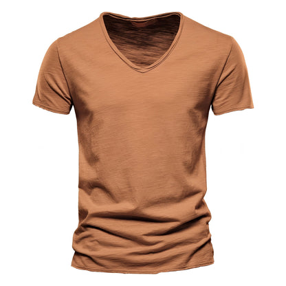 Norton - Comfy V-neck T-shirt