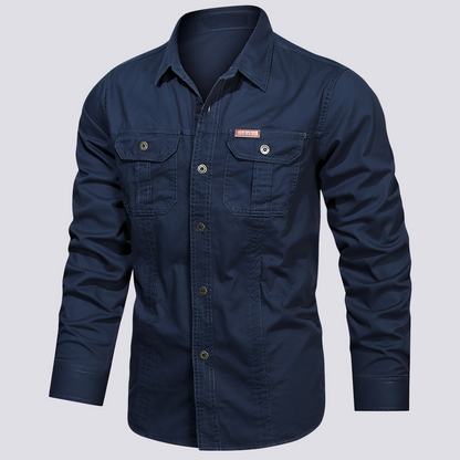 Franklin - Casual Long-sleeved Shirt
