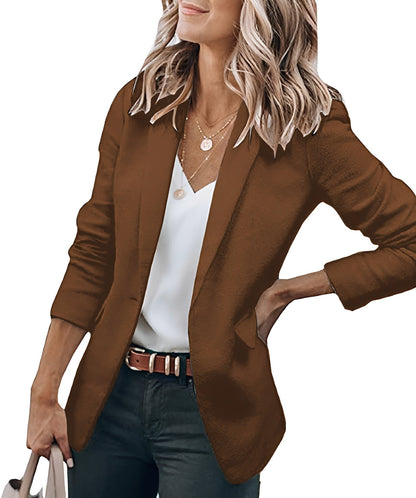 Fannia - Trendy single-button women's blazer