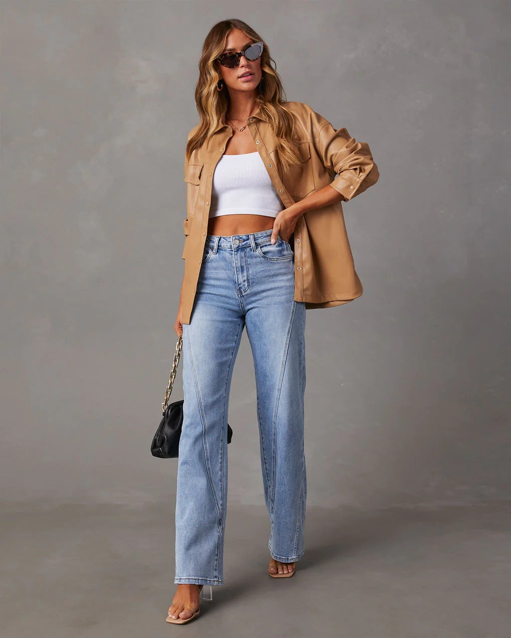 Rhian - Trendy Wide-Leg Pants