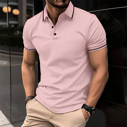 Frank - Trendy Lapel Polo Shirt