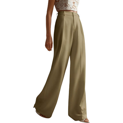 Elaida - Relaxed Wide Leg Trousers