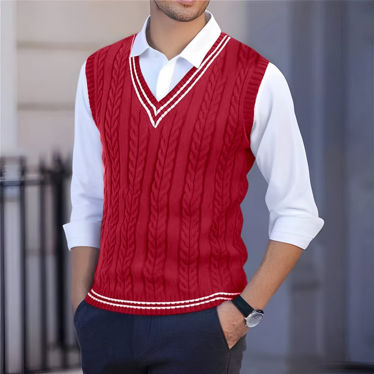 Bobbie - Trendy V-neck Vest