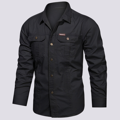 Franklin - Casual Long-sleeved Shirt