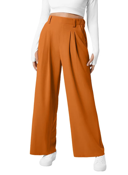 Kyla - High Waist Stretch Wide Leg Pants