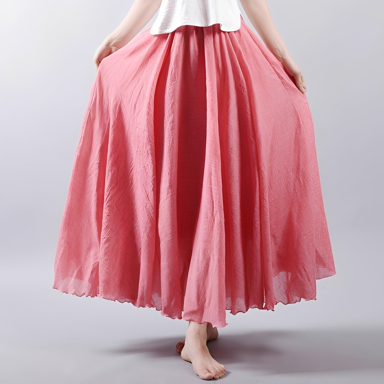 Alina - Bohemian Style Long Skirt