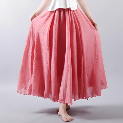 Alina - Bohemian Style Long Skirt