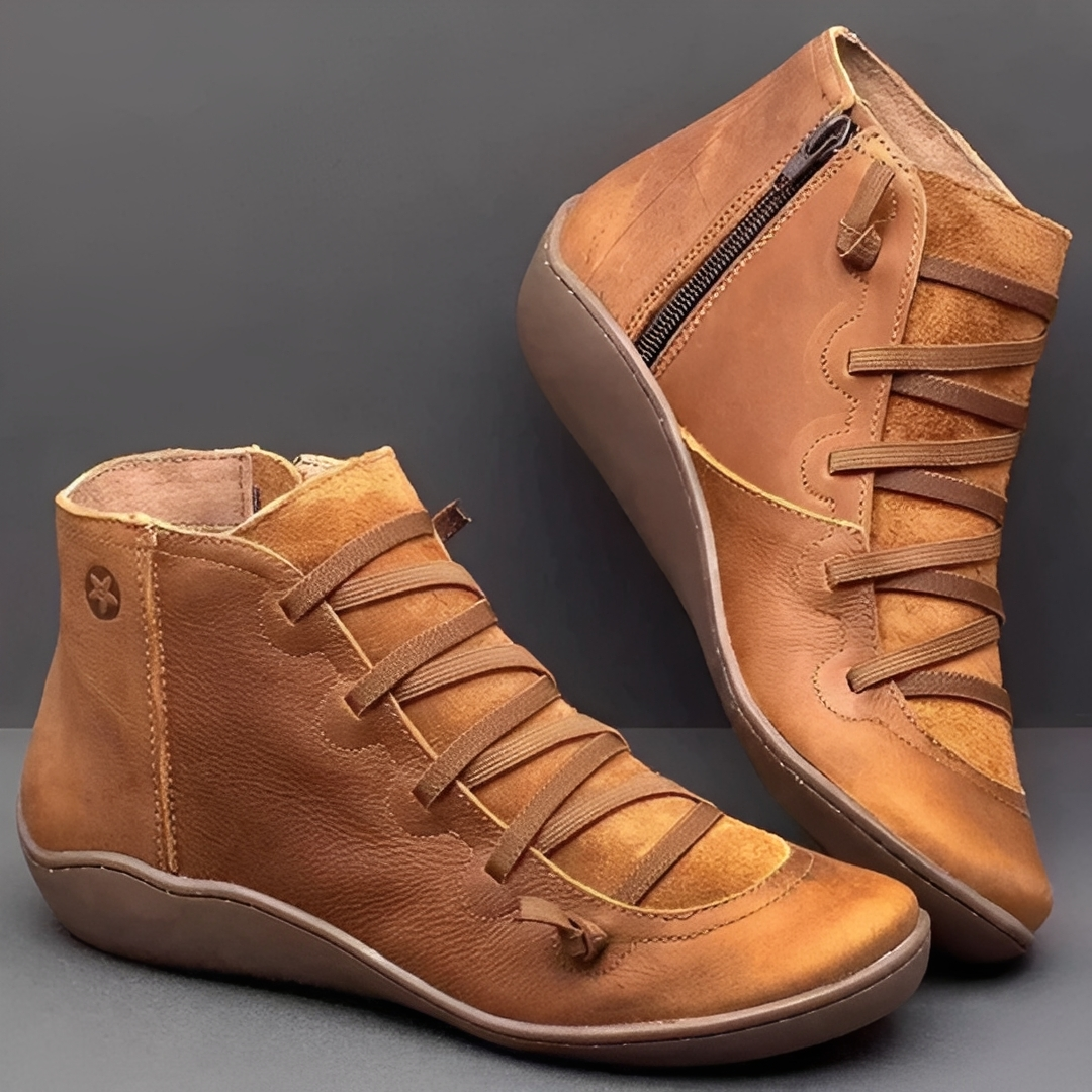 Verra – Women's Casual Lace-Up Ankle Boots