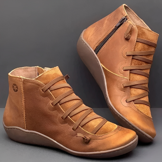 Verra – Women's Casual Lace-Up Ankle Boots