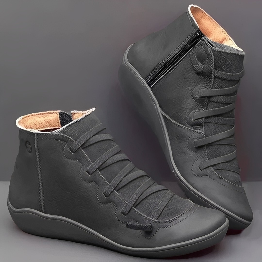 Verra – Women's Casual Lace-Up Ankle Boots