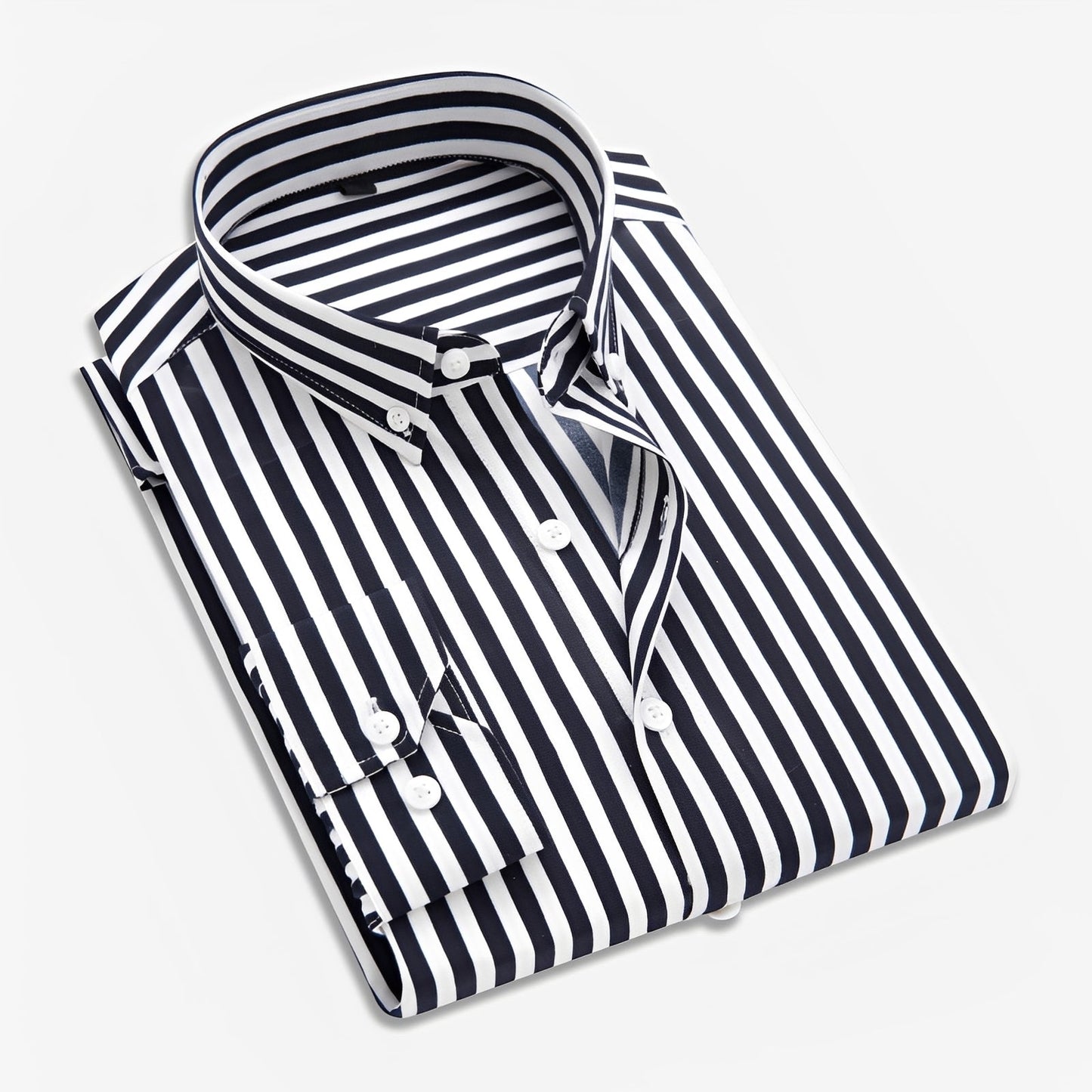 Edward - Long Sleeve Striped Shirt