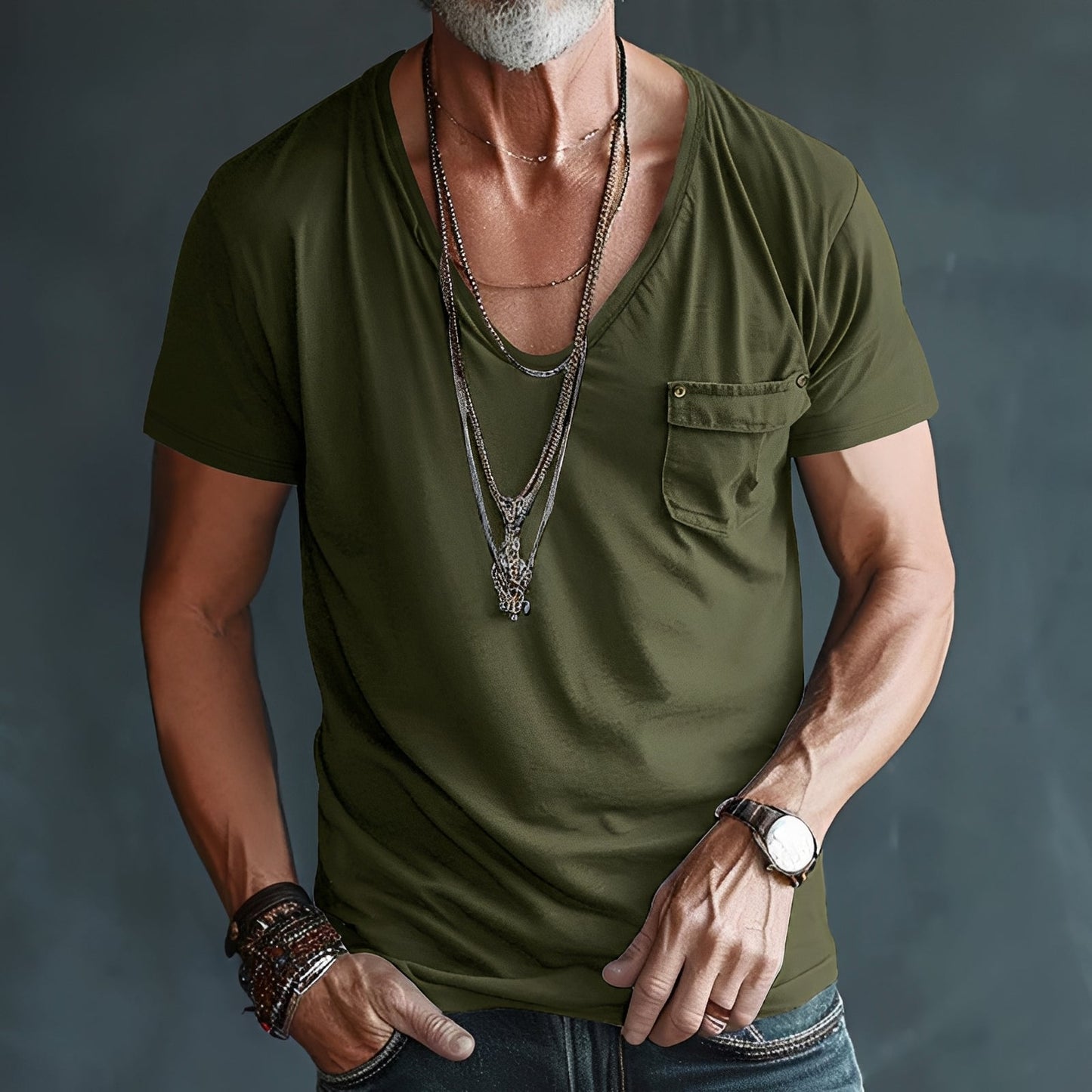 Eddie – Men's T-shirt – Comfortable and loose fit