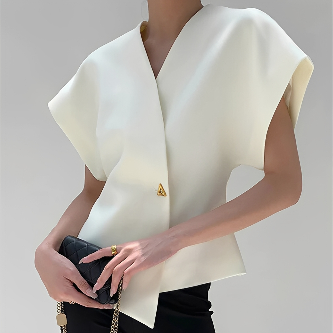 Ariella - Fashionable V-neck top