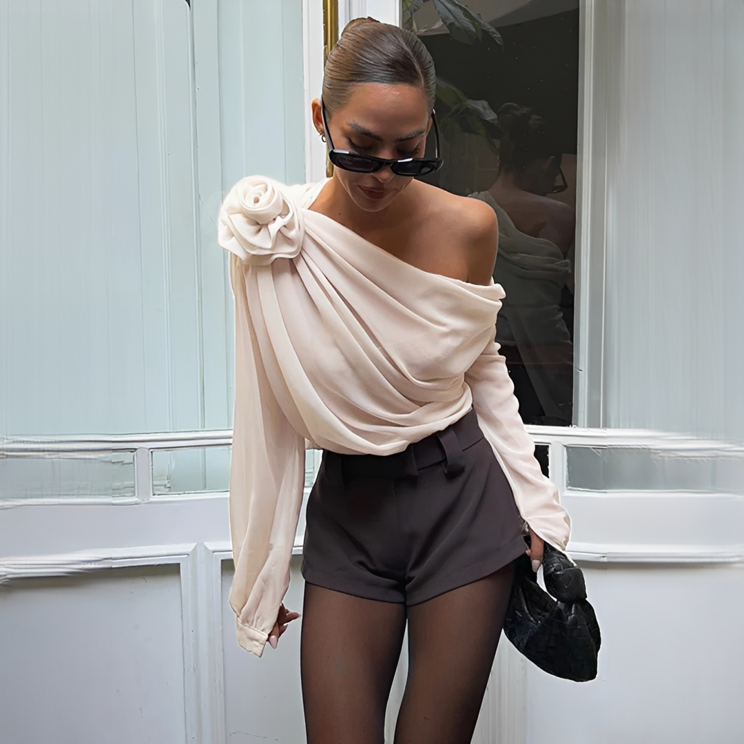 Ellise - Stylish asymmetrical blouse