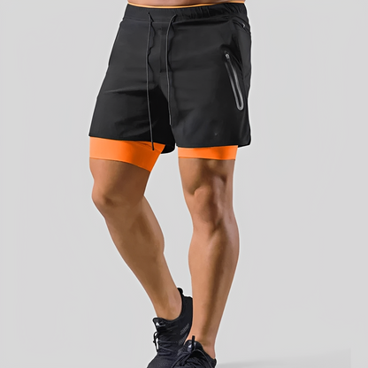 Steven - Men's Shorts - Sport Double Layer