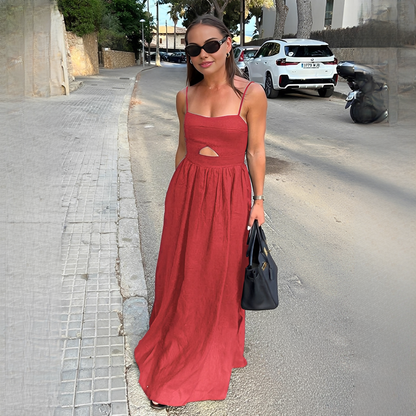 Meadel - Chic sleeveless maxi dress