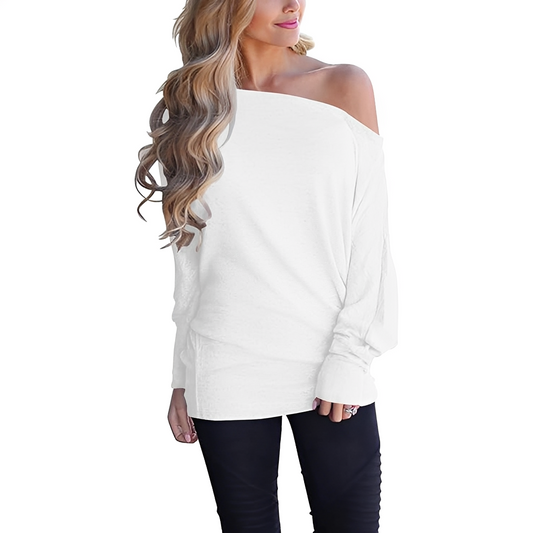 Cordelia - Trendy Off Shoulder Shirt