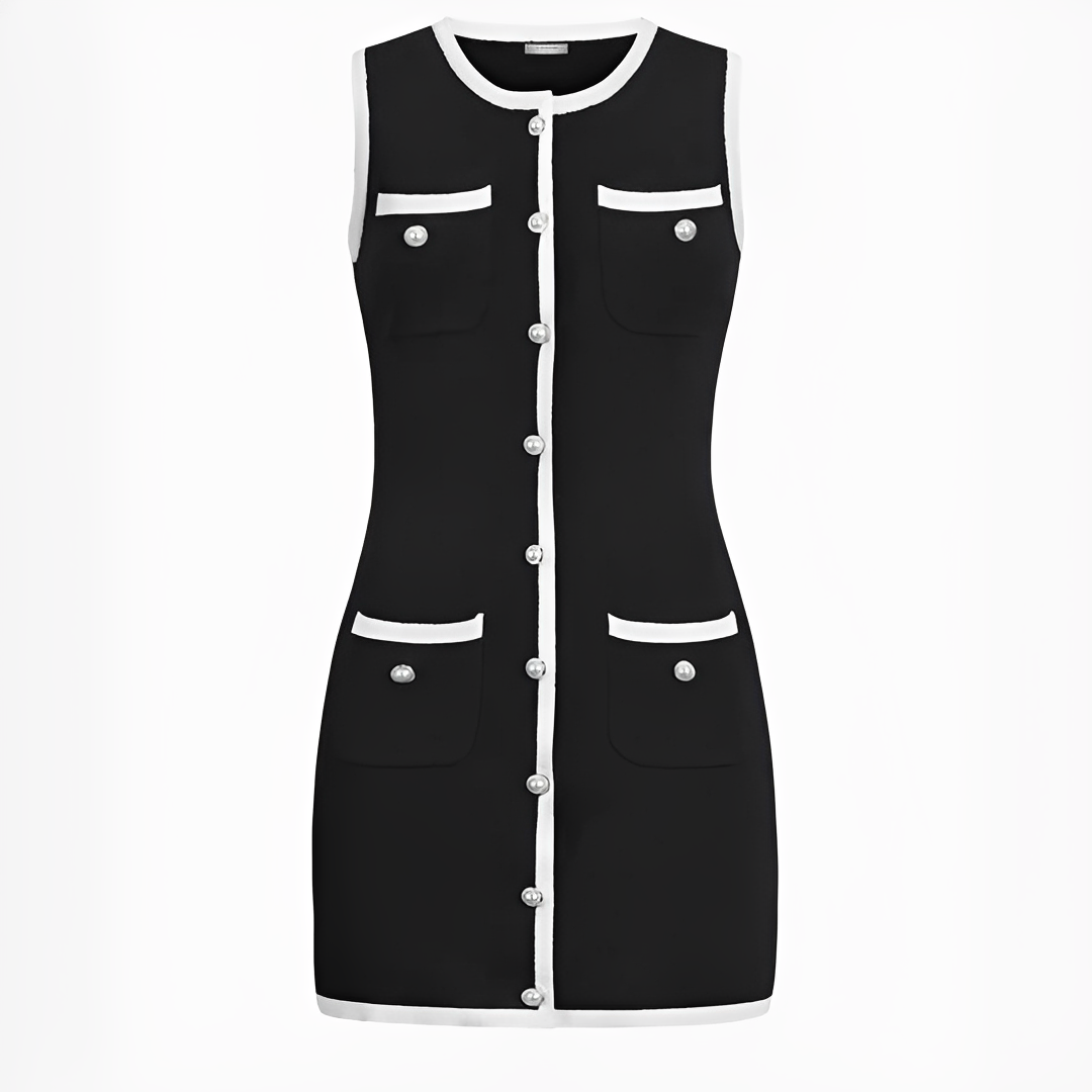 Delilah - Stylish sleeveless short dress