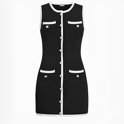 Delilah - Stylish sleeveless short dress