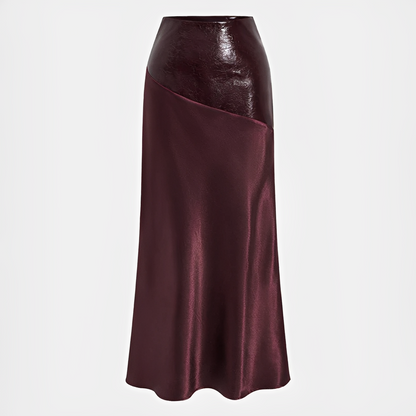 Viviana - Elegant Glossy Skirt