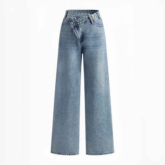 Jolina - Pants with Asymmetric Waist