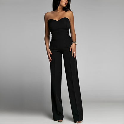 Meriam - Women's chic strapless jumpsuit