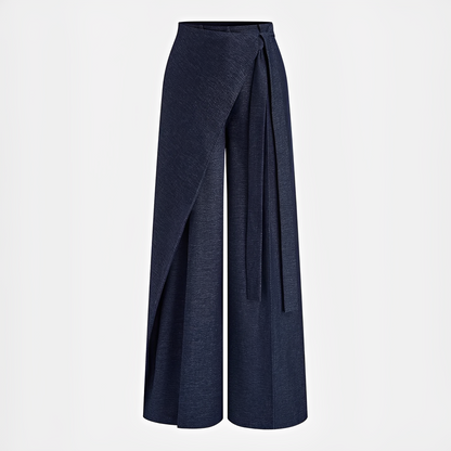 Leilani - Asymmetrical wide-leg trousers